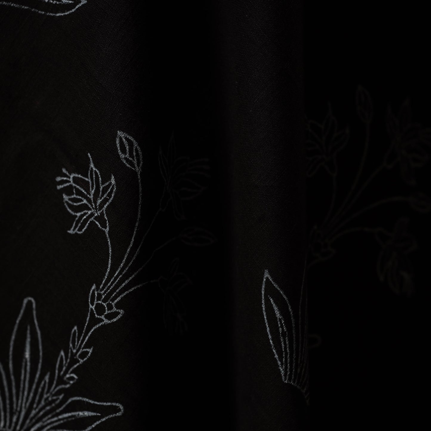 Hand slub cotton sanganeri fabric 13 - handcrafted