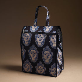 Black Handcrafted Cotton Shopping Bag 10