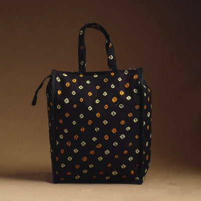 Black Handcrafted Shopping Hand Bags