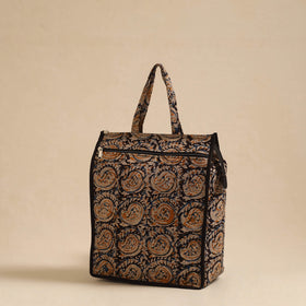  Black Handcrafted Cotton Shopping Hand Bag 