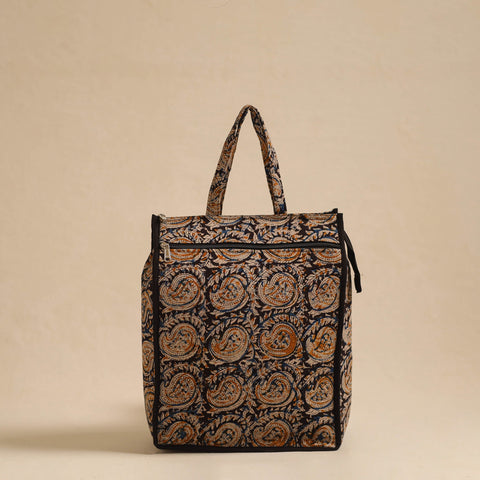  Black Handcrafted Cotton Shopping Hand Bag 