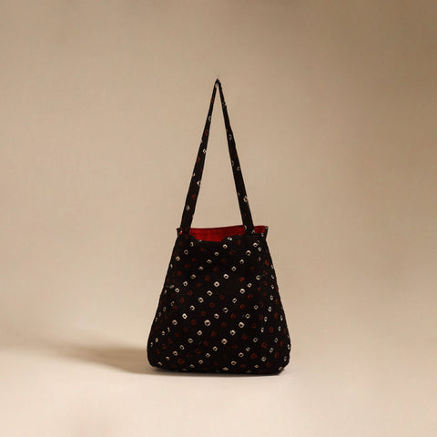 Handcrafted fabric jhola bag 02