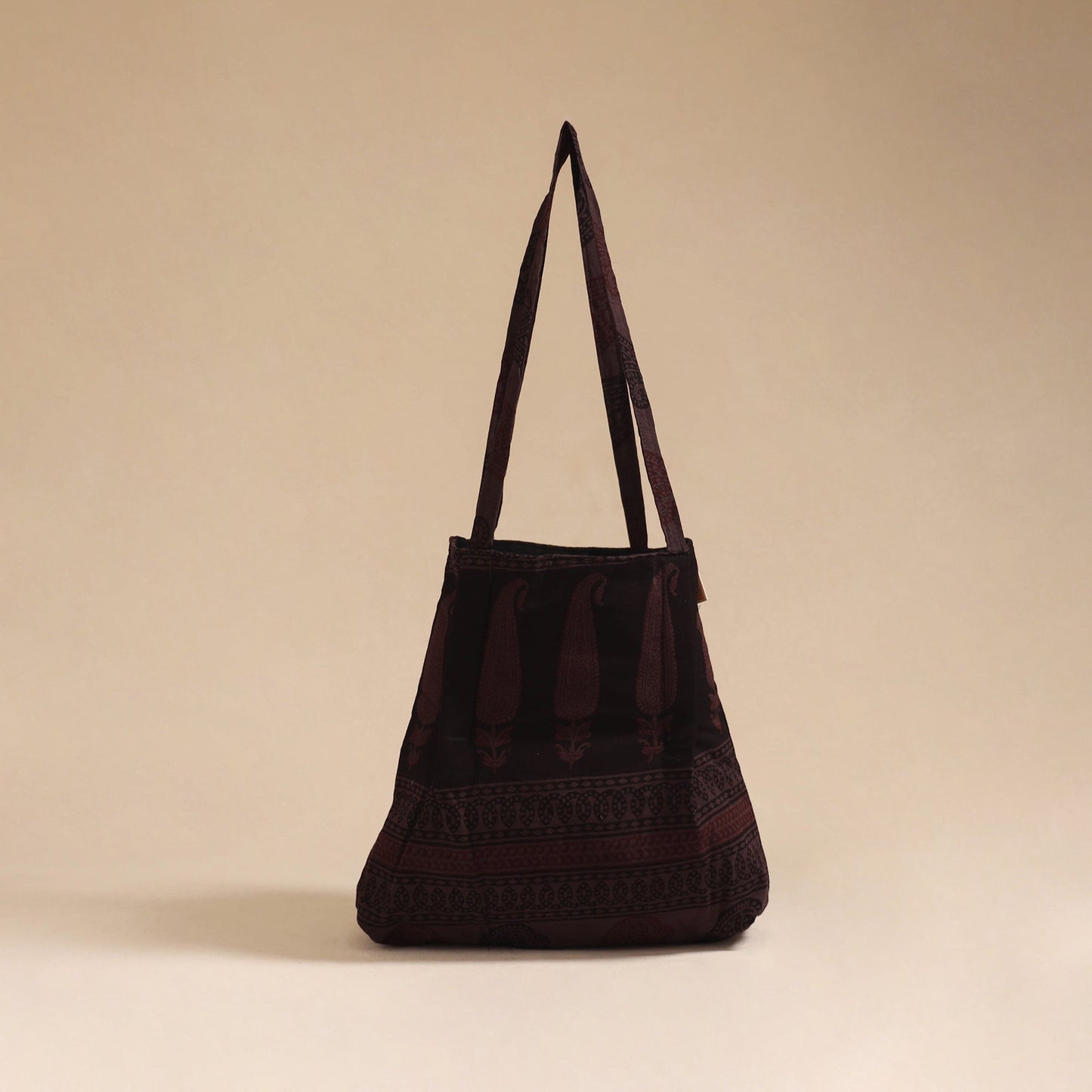 Handcrafted fabric jhola bag 129