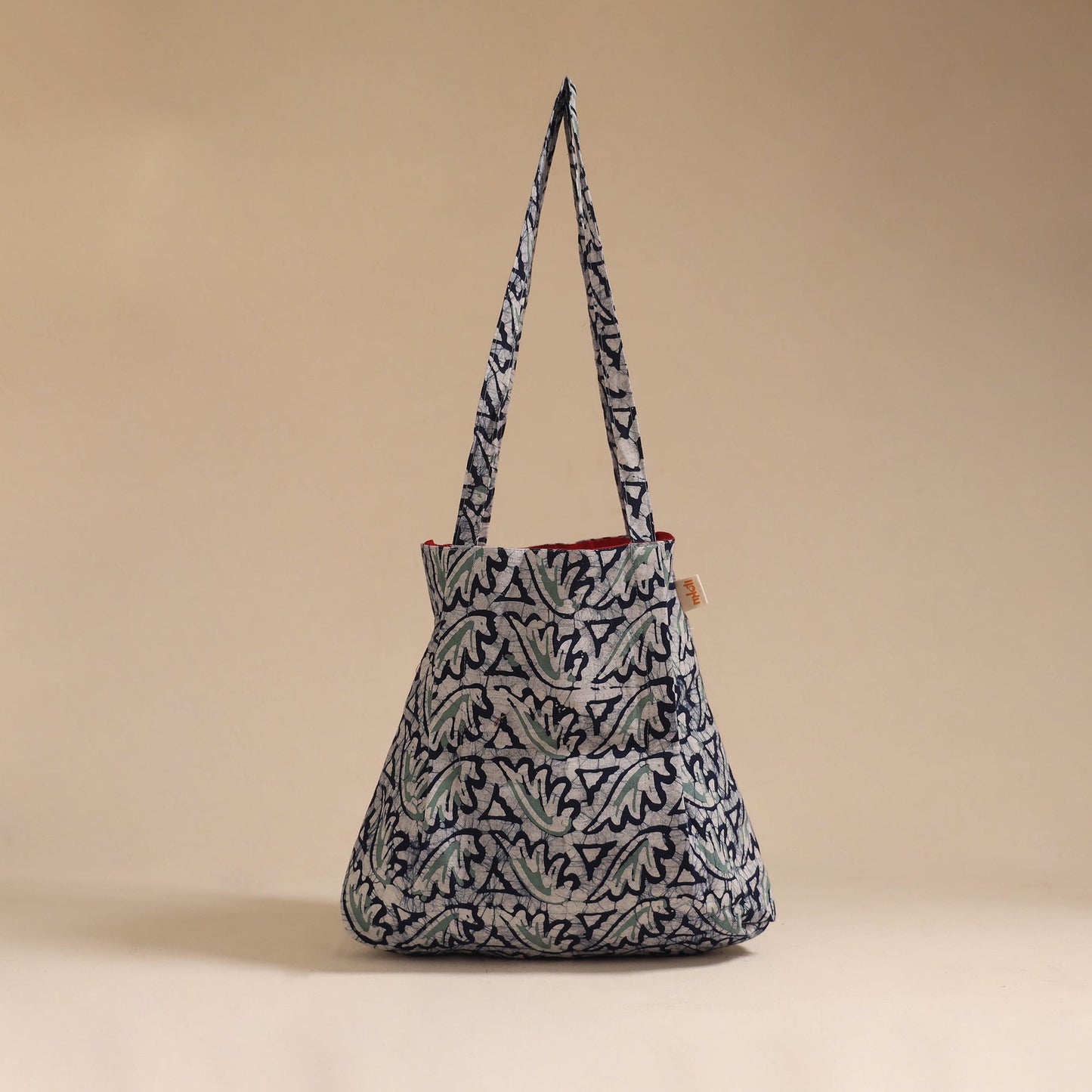 Handcrafted fabric jhola bag 37