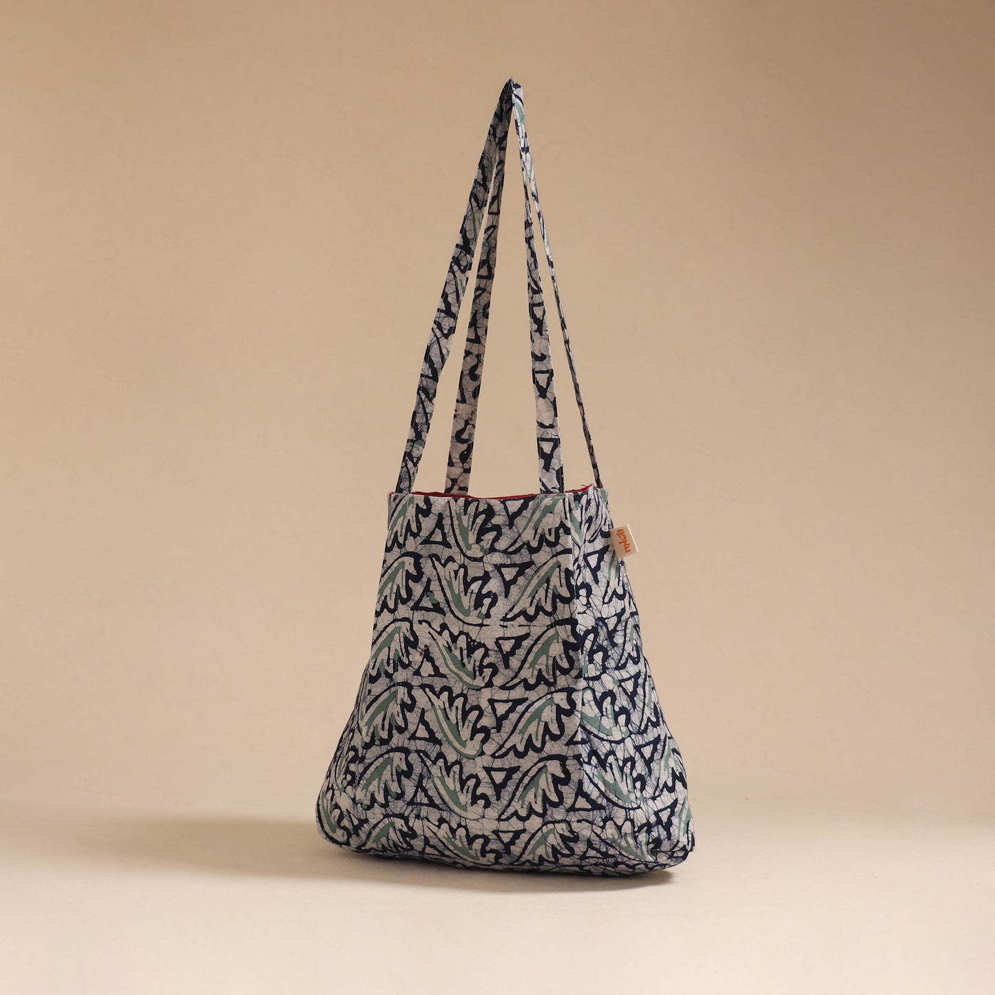 Handcrafted fabric jhola bag 37
