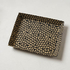 Black - handcrafted fabric valet tray (12 x 10 in) 24