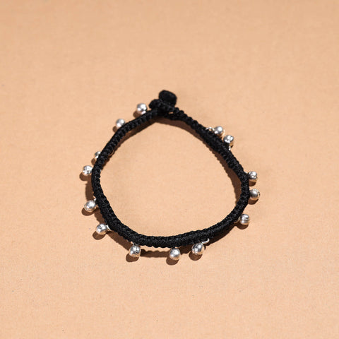 Handcrafted Ghungroo & Thread Work Patwa Anklet