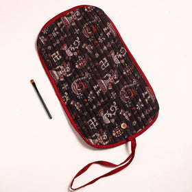  Handcrafted Multipurpose Segmented Make-up Brush Wrap Pouch/Case 01 