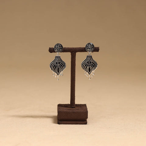 Handcrafted paka meenakari earrings 77