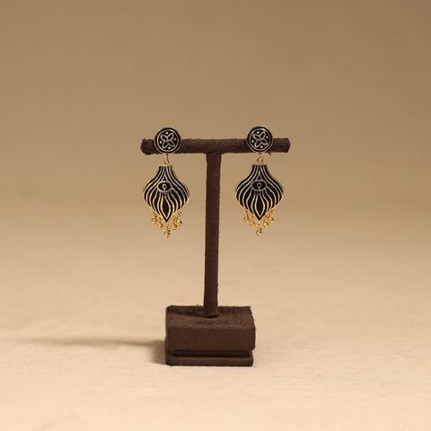 Handcrafted paka meenakari earrings 80