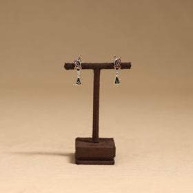 Handcrafted paka meenakari earrings 84