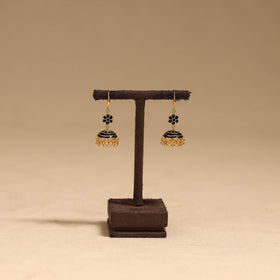 Handcrafted paka meenakari jhumki earrings 62
