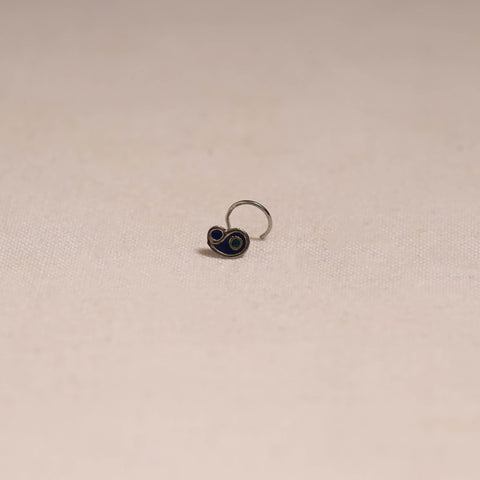 Handcrafted paka meenakari nosepin 168