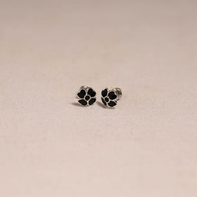 Handcrafted paka meenakari stud earrings 28