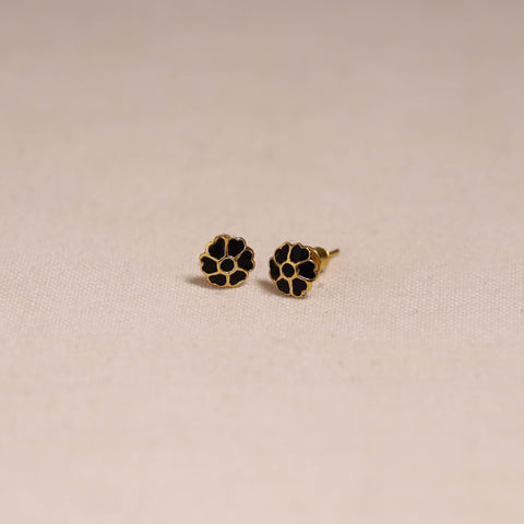 Handcrafted paka meenakari stud earrings 36