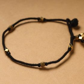 Handcrafted Patwa Thread & Beadwork Anklet