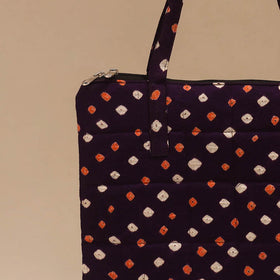 Handcrafted quilted handbag 13