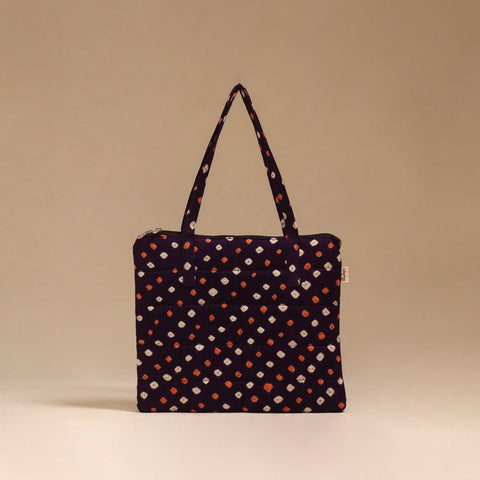 Handcrafted quilted handbag 13