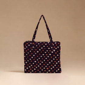 Handcrafted quilted handbag 13