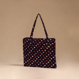 Handcrafted quilted handbag 13