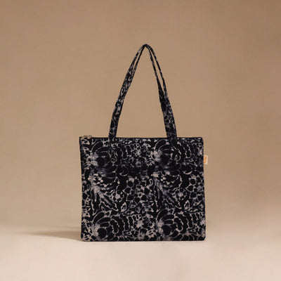 Handcrafted quilted handbag 26