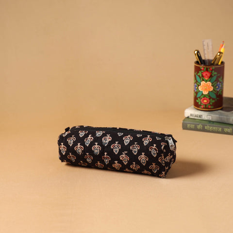 Handcrafted quilted pencil pouch 35