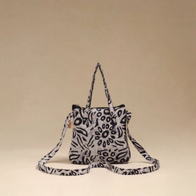 Handcrafted quilted sling bag 01