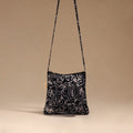 Handcrafted quilted sling bag 03