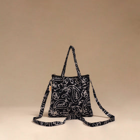 Handcrafted quilted sling bag 03