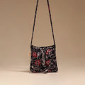 Handcrafted quilted sling bag 04