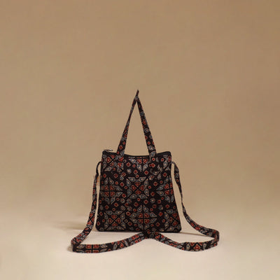 Handcrafted quilted sling bag 05