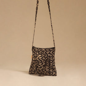 Handcrafted quilted sling bag 10