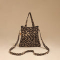 Handcrafted quilted sling bag 10