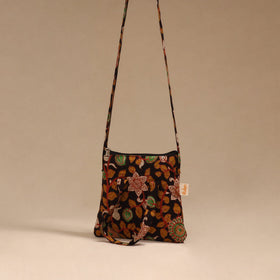 Handcrafted quilted sling bag 21