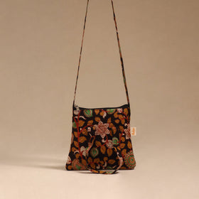 Handcrafted quilted sling bag 21
