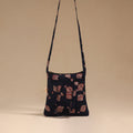 Handcrafted quilted sling bag 30