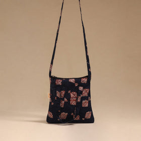 Handcrafted quilted sling bag 30