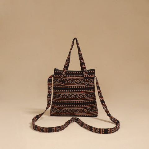 Handcrafted quilted sling bag 34