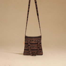 Handcrafted quilted sling bag 34