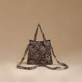 Handcrafted quilted sling bag 38