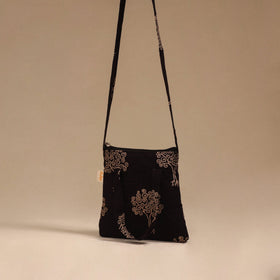 Handcrafted quilted sling bag 43