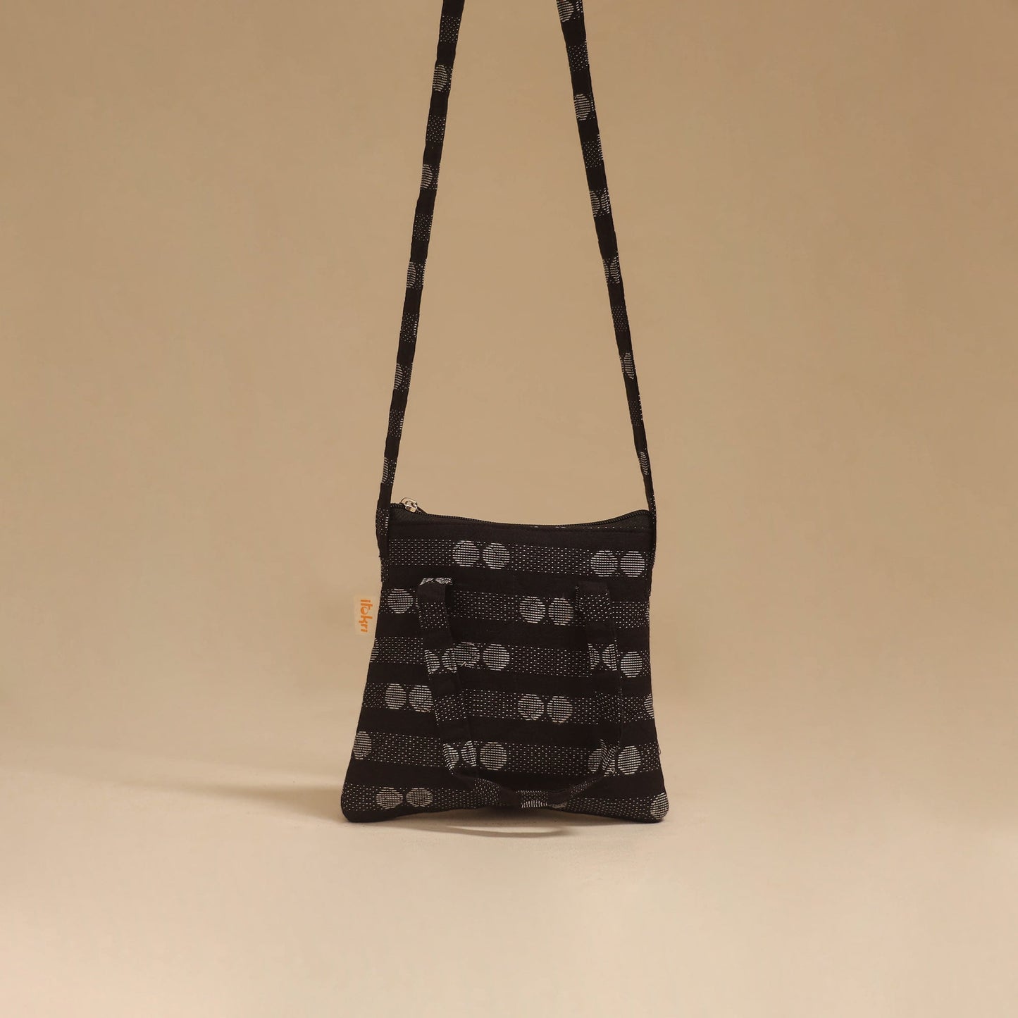 Handcrafted quilted sling bag 48