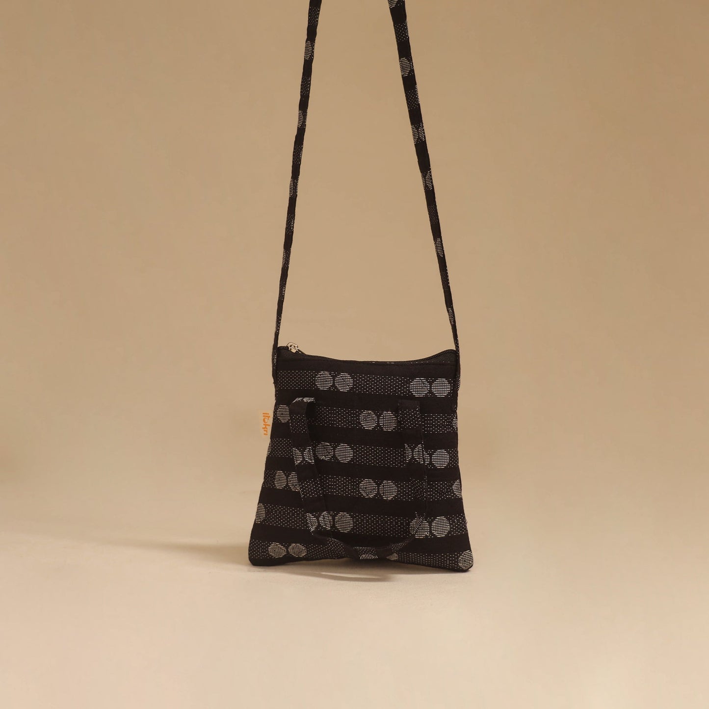 Handcrafted quilted sling bag 48