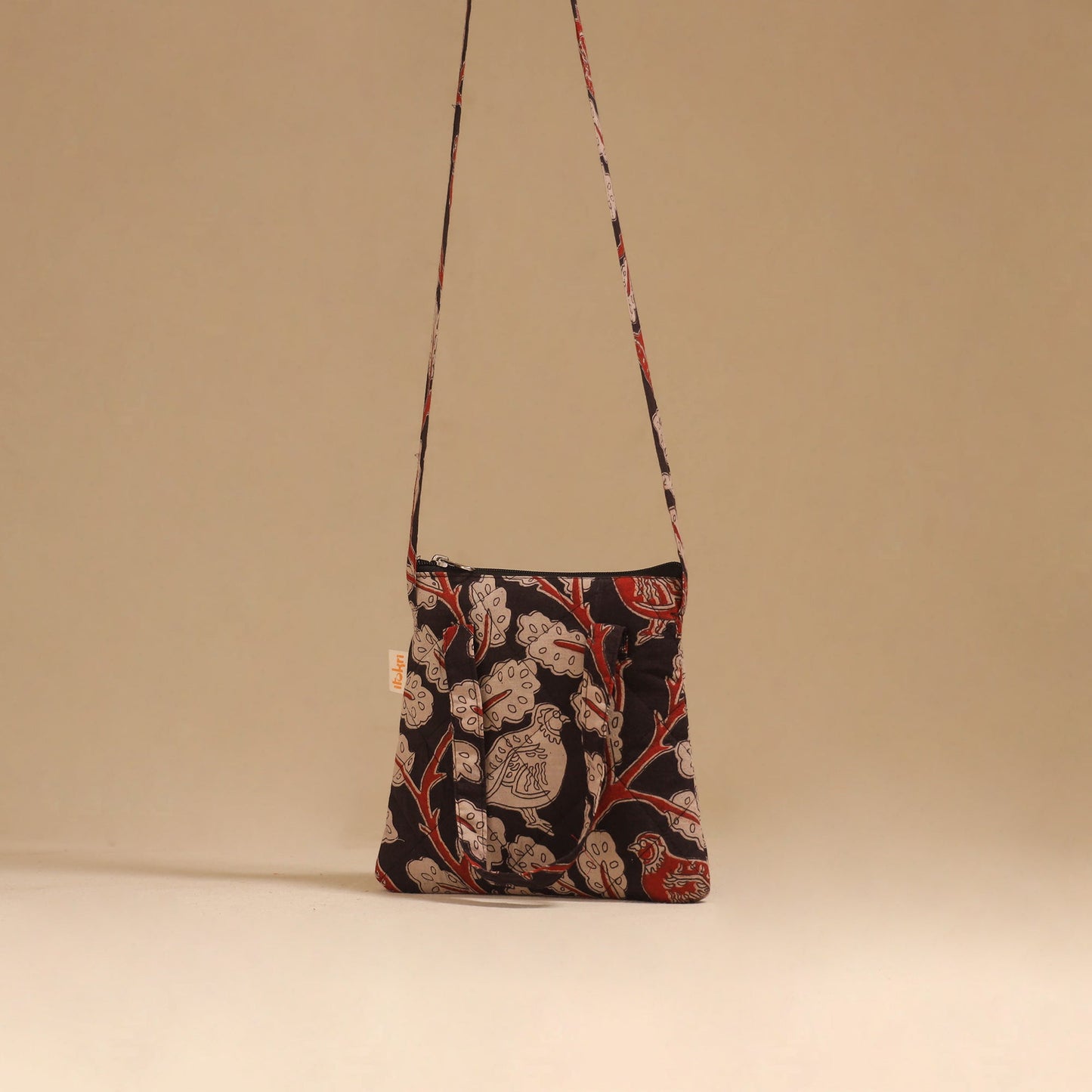 Handcrafted quilted sling bag 62