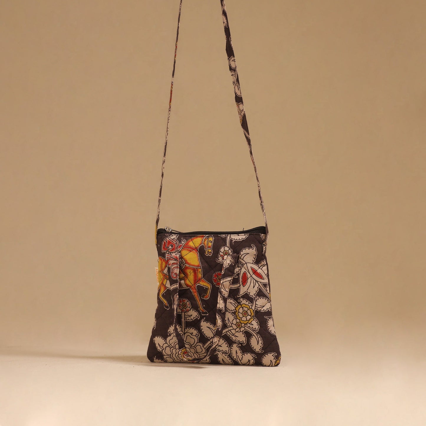 Handcrafted quilted sling bag 65