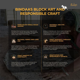 Black - handloom art natural dyed linen bindaas stole