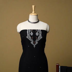 Handloom bengal jamdani cotton 2pc unstitched dress