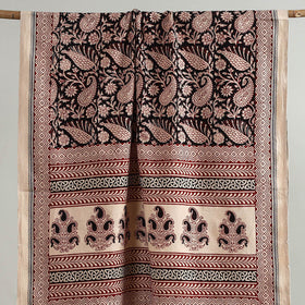  Green Handloom Cotton Bagh Print Towel