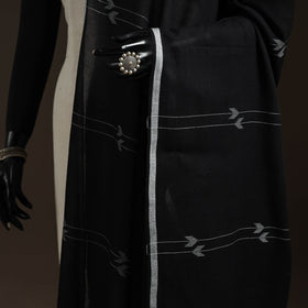 Handloom cotton bengal jamdani dupatta 33 - handcrafted