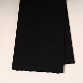 Black - handloom cotton mangalagiri fabric 02 - handcrafted
